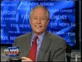 Fox News Sunday on Bush's 