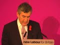 Gordon Brown speaks to the National Policy Forum Gordon Brown speaks to the National Policy Forum