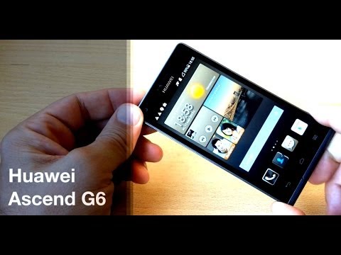 Обзор Huawei Ascend G6 (3G, pink) / 