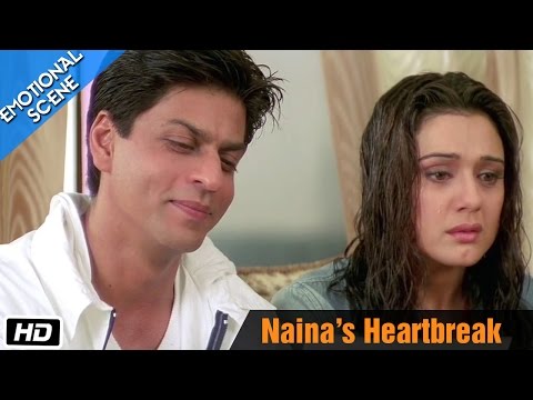 Nainaâ€™s heartbreak - Emotional Scene - Kal Ho Naa Ho - Shahrukh Khan, Saif Ali Khan & Preity Zinta
