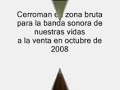 la banda sonora de nuestras vidas a la venta en octubre del 2008