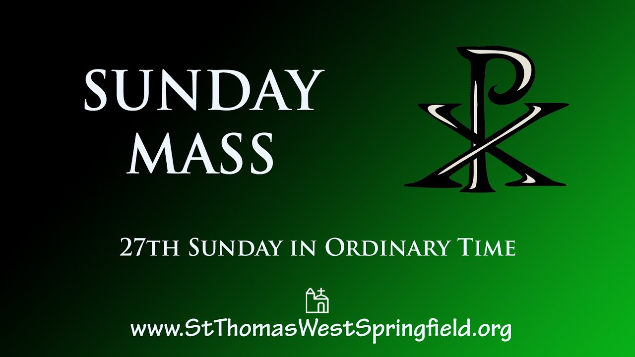 Catholic Sunday Mass 2nd October 2022 || 27th Sunday in Ordinary Time