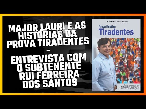 Major Lauri entrevista subtenente Rui Ferreira dos Santos