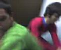 carrera de sillas en piso de estudiantes