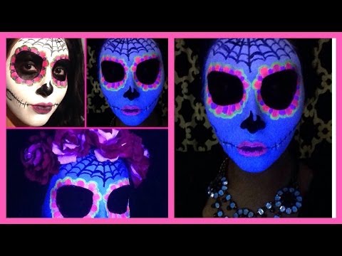 how to paint your face like a sugar skull