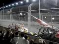 Nelson Piquet Crashes Singapore GP