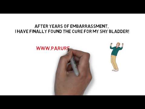 how to cure shy bladder