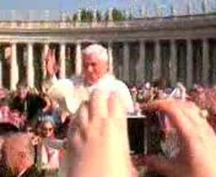 pope benedict XVI three