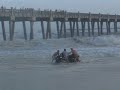 Hurricane Ike vs Cop on ATV