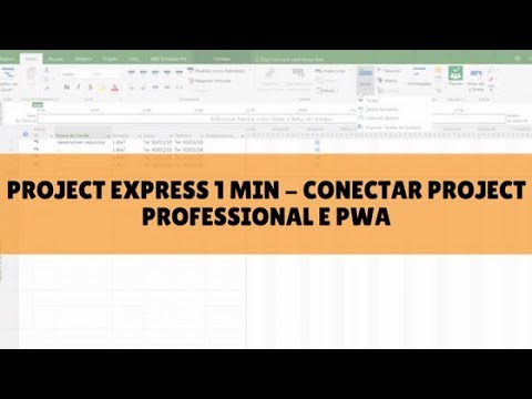 Conectar Project Professional e PWA (Server ou Online) - www.msproject2016.com.br