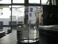Índice de refracción - El vaso que desaparece