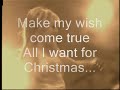 miley cyrus   all i want for christmas is you with lyrics hq