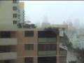 Hurricane Wilma tears roof off condo in Miami Beach