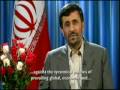 Iranian President, Ahmadinejad's Christmas Message