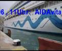 Auslaufen der AIDAvita von Palma de Mallorca Auslaufen der AIDAvita von Palma de Mallorca