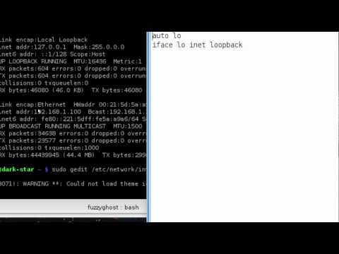 how to provide ip address in linux