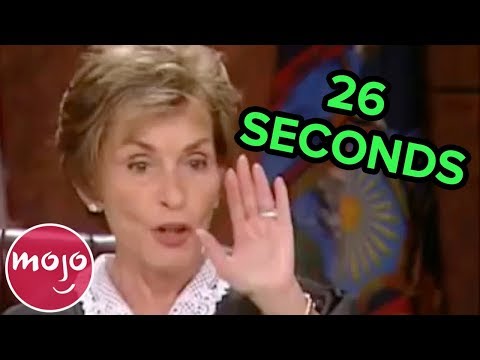 Top 10 Quickest Cases on Judge Judy
