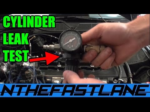 how to engine leak down test