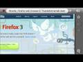 Fennec M9 (Firefox Mobile) demo video