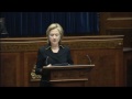 Hillary Clinton on the Northern Ireland peace process