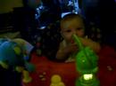 Baby Alexander in his walker