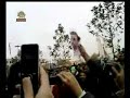 قزوين آتش زدن عكس احمدي نژاد.wmv