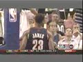 lebron james game 5 show against the pistons