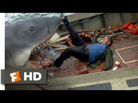 Quint Is Devoured - Jaws (9/10) Movie CLIP (1975) HD