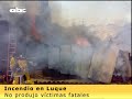 Incendio en Luque no produjo v�ctimas fatales