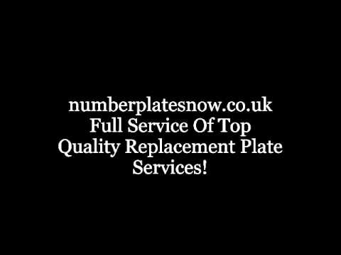 dvla plates