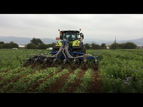  Zkouška stroje Muck Tiller na pozemcích na pozemcích HZS Jevíčko