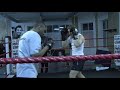 Josh Lewsey on the pads Josh Lewsey on the pads