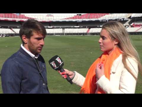 Ponzio, en la previa de los octavos de la Libertadores