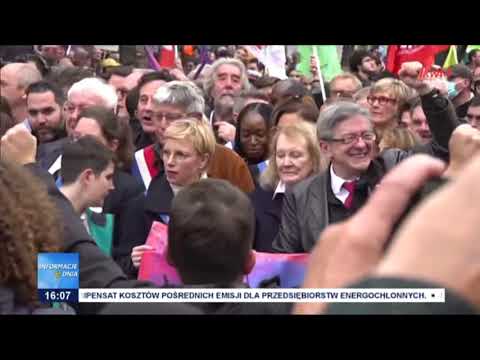 Protesty we Francji przeciwko drożyźnie