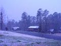 Snowing, Ringgold, GA, 3/24/08 Snowing, Ringgold, GA, 3/24/08