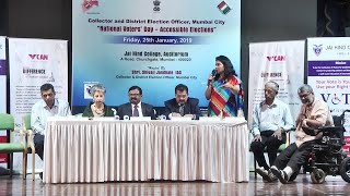 NATIONAL VOTERS’ DAY – ACCESSIBLE ELECTIONS (25 January 2019)