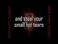 The german rock song mein herz brennt(Rammstein) is well...german. i cant understand the song i thought i would put the english lyrics up so everyone can understand! hope you enjoy! ps- if you just want to hear the awesome solo part thing...it's 48.5 seconds in.