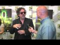 Chuck the Movieguy talks to producer Tim Burton at Comic Con about his new movie 9. Closed captions coming soon.