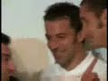 Cassano canta nella festa degli Azzurri