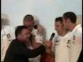 Cassano canta nella festa degli Azzurri