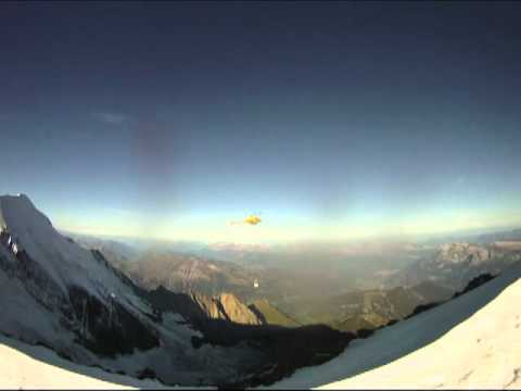 Corinne on Mont Blanc