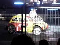 terry grant changing a wheel on his car whilst it is moving in 2 mins and 29 seconds.
footage i filmed from the autosport international car show 2007.