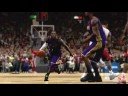 Kobe dunks on Chris Bosh - NBA 2K9