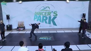 Daonez Jay & Bee (Soul Bin & Feelin) vs JUSTEVEE – DANCER’S PARK VOL.1 2:2 POPPIN BATTLE BEST8