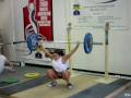 Veronica S.  Snatching 62 kilos (136 lbs) in training