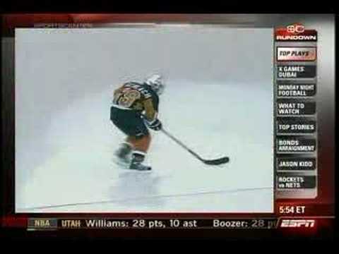 Max Gerlach awesome hockey shot