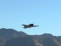 This is clip of the Planes of Fame Museum's (Chino, California) taking offf from the Palm Springs , Calif. airport.  This airport is the home of the Palm Springs Air Museum. The Zero was taking off to join up with with the POF P-38J and the PSAM Hellcat for a flight demonstration (this demonstration is shown in one of my other videos-check it out!). This the ONLY Zero flying today that has the original Sakae (
