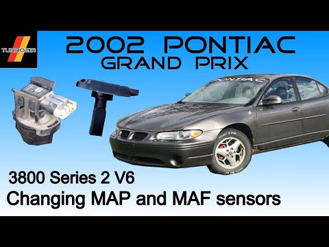 Changing MAP and MAF sensors in a 2002 Pontiac Grand Prix 3800 Series 2 V6