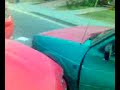 Ford Escort RS2000 (rpl Cosworth) vs. VW Golf 1 crash