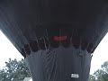 Hot Air Balloon Weird Aircraft, Landing  Gas Blast watch